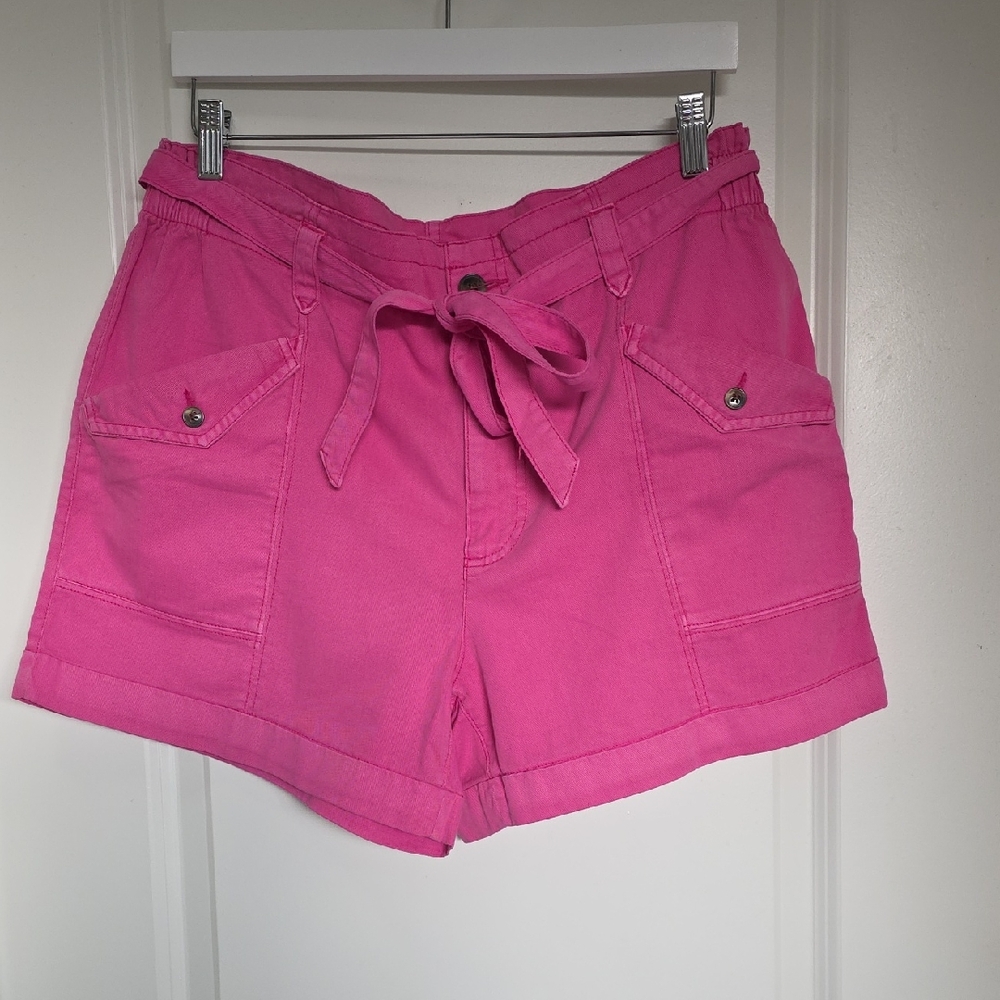 Old Navy Bright Pink Women's Cargo Shorts